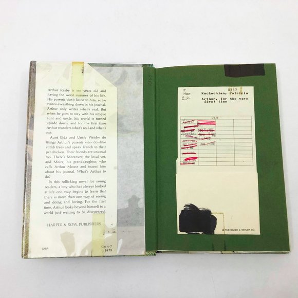 Book, Arthur, For The Very First Time, Hardback Library First Edition - Picture 3 of 9